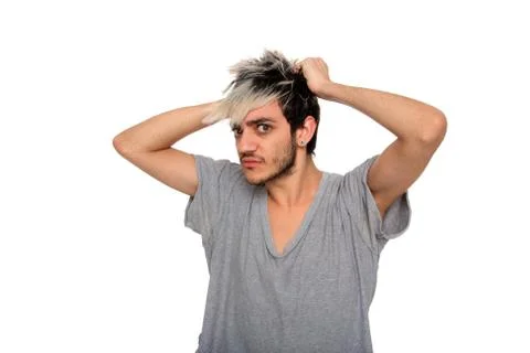Young stylish man Stock Photos