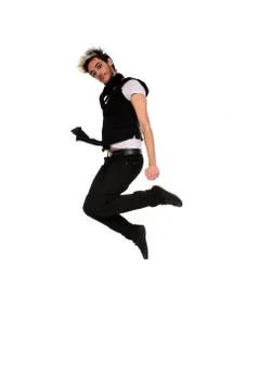 Young stylish man Stock Photos