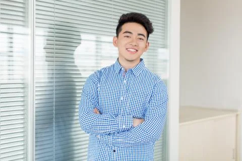 Young successful man Stock Photos