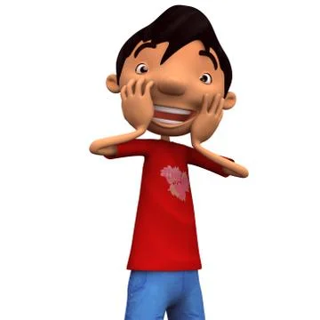 Young surprised man Stock Photos