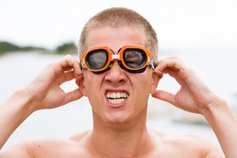Young swimmer 写真素材