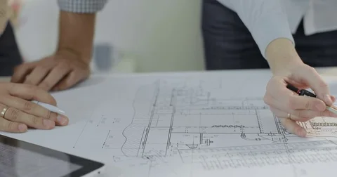 The young team is working on a new project Stock Footage 81577933