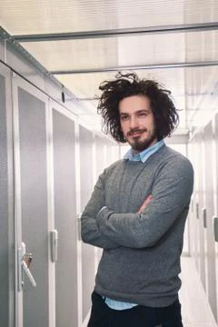 Young technician working Stock Photos