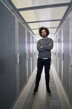 Young technician working Stock Photos