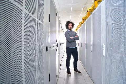 Young technician working Stock Photos