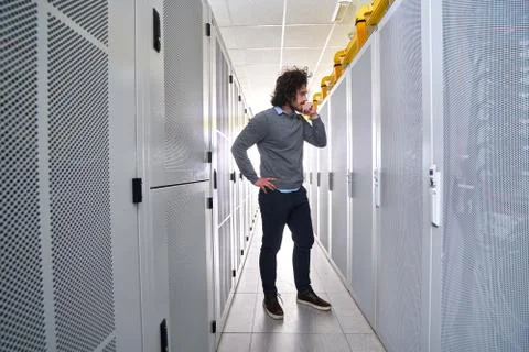 Young technician working Stock Photos