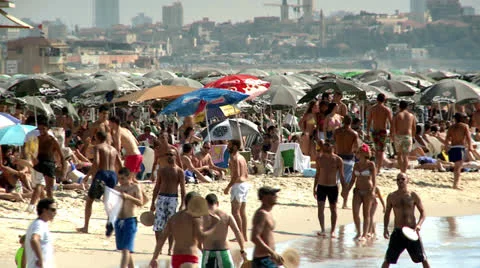 Young Teens on the Beach 2 Stock Footage 22578785