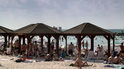 Young Teens on the Beach 4 Stock Footage 22582593
