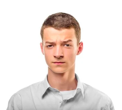 Young thoughtful man. Stock Photos