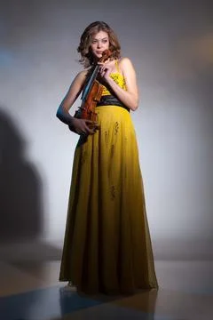 Young Violin Player Stock Photos