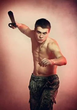 Young Warrior Stock Photos