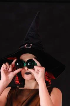 Young witch Stock Photos