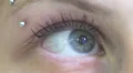 young woman blu eye - macro HD Footage