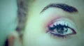 young woman crying - eye - tears - girl HD Footage