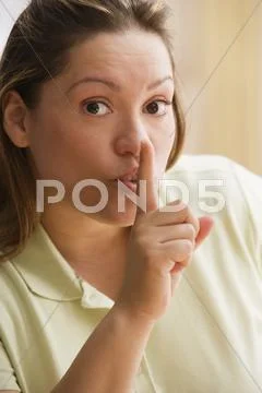 Young woman going