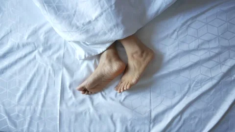 Woman Feet In Bed Stock Video Footage | Royalty Free Woman Feet In Bed ...