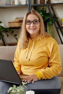Young woman programming 스톡 사진