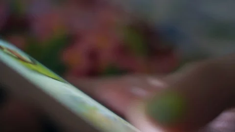 Young woman using smartphone Stock Footage 100976048