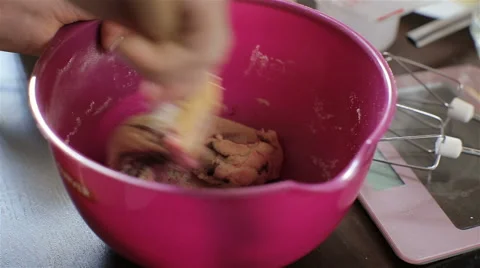 Young women preparing macaron Stock Footage 62448210