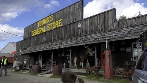 Young's General Store in Wawa 스톡 동영상 249816981