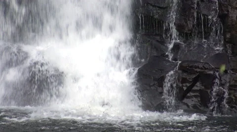 Youngs River Falls Video stock 60764572