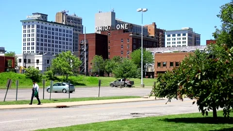 Youngstown, OH Video stock 197382756