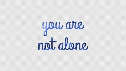 Your are Not Alone Stock Footage 343489698