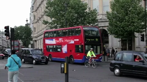 Your artwork on a London Bus! AE CS5 Stock After Effects