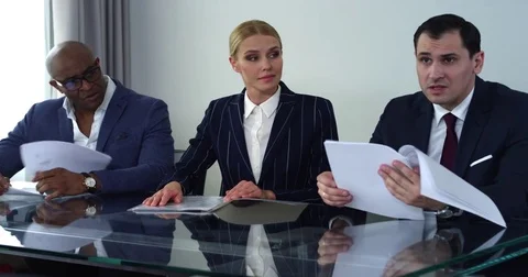 Your Business Plan of the Project Needs Some Work Stock Footage 73256458