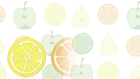 Your choice and fruit background Stock Footage 93583236