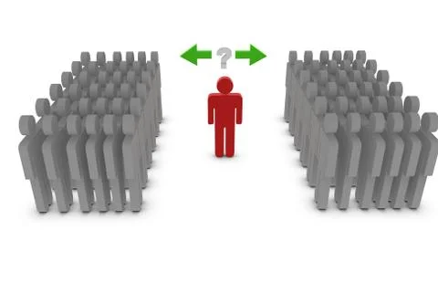 Your choice Stock Illustration