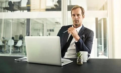 Is your company keeping up with the evolution of technology. Portrait of a Stock Photos