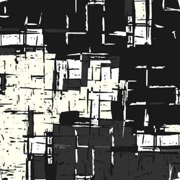 For your design a monochrome pattern in graffiti style Stock-Illustration