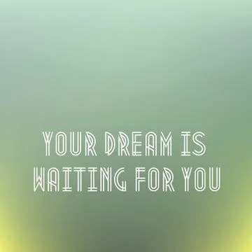Your dream 스톡 일러스트