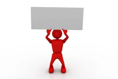 Your empty board Stock Illustration