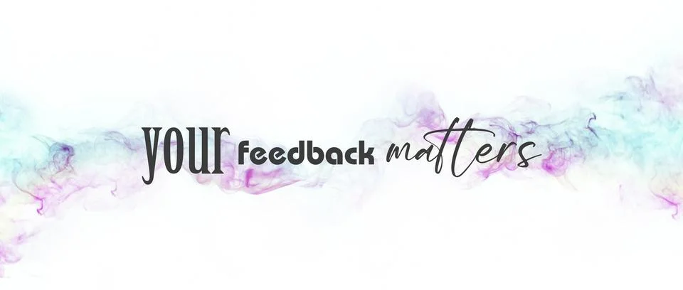Your feedback matters Foto stock