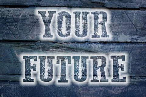 Your future concept Stock Illustration