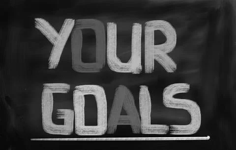 Your Goals Concept Stock Illustration