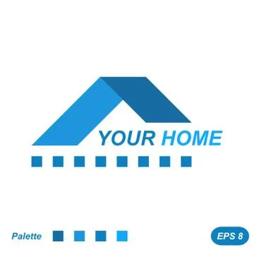 Your home logo concept Stock-Illustration