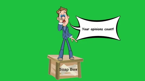 Your Opinions Count: Loop + Matte Video stock 45529774