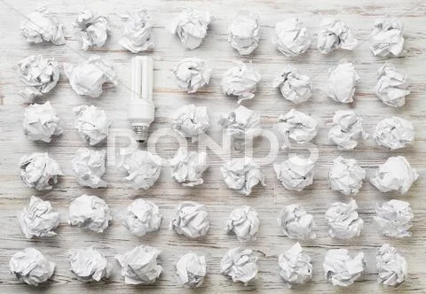 Your outstanding bright idea Stock Photos