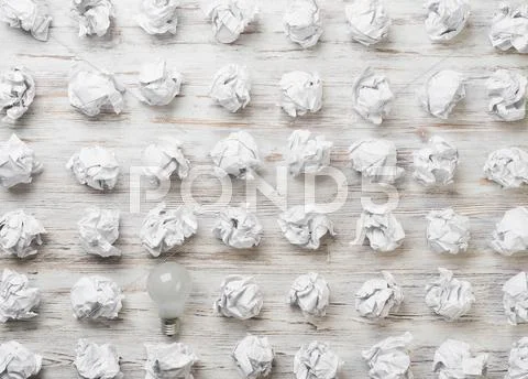 Your outstanding bright idea Stock Photos