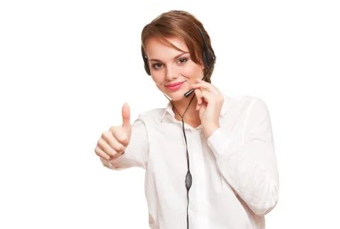 At your service. Stock Photos