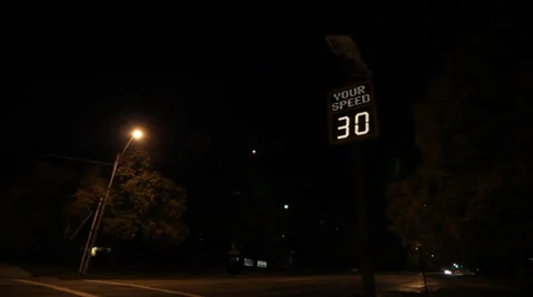 Your speed SLOW DOWN Stock Footage 27967318