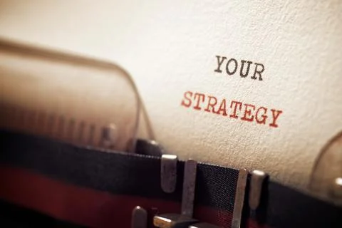 Your strategy concept Stock Photos
