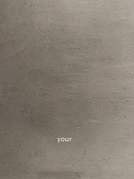 Your text on the wall Stockfoto's