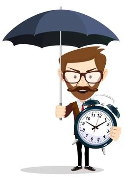 Your time protection and optimization Stock Illustration