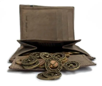 Your time is in your wallet Stock Photos