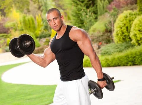 Your trainer. Stock Photos