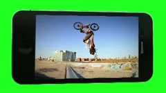 Your Video on Smartphone Screen Stock After Effects